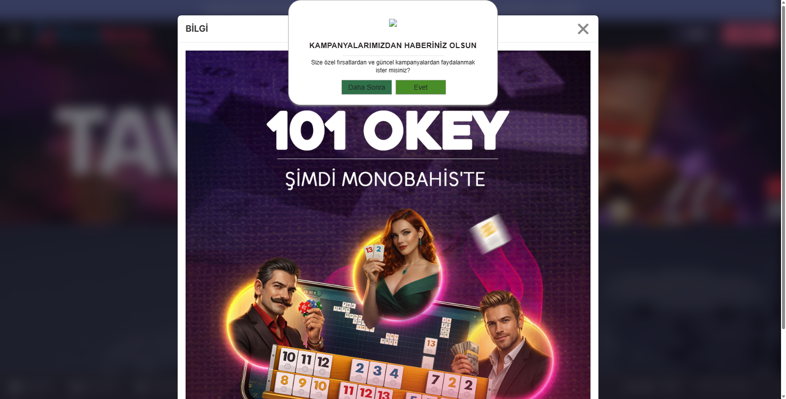 Monobahis Yüksek Limitli Oyunlar